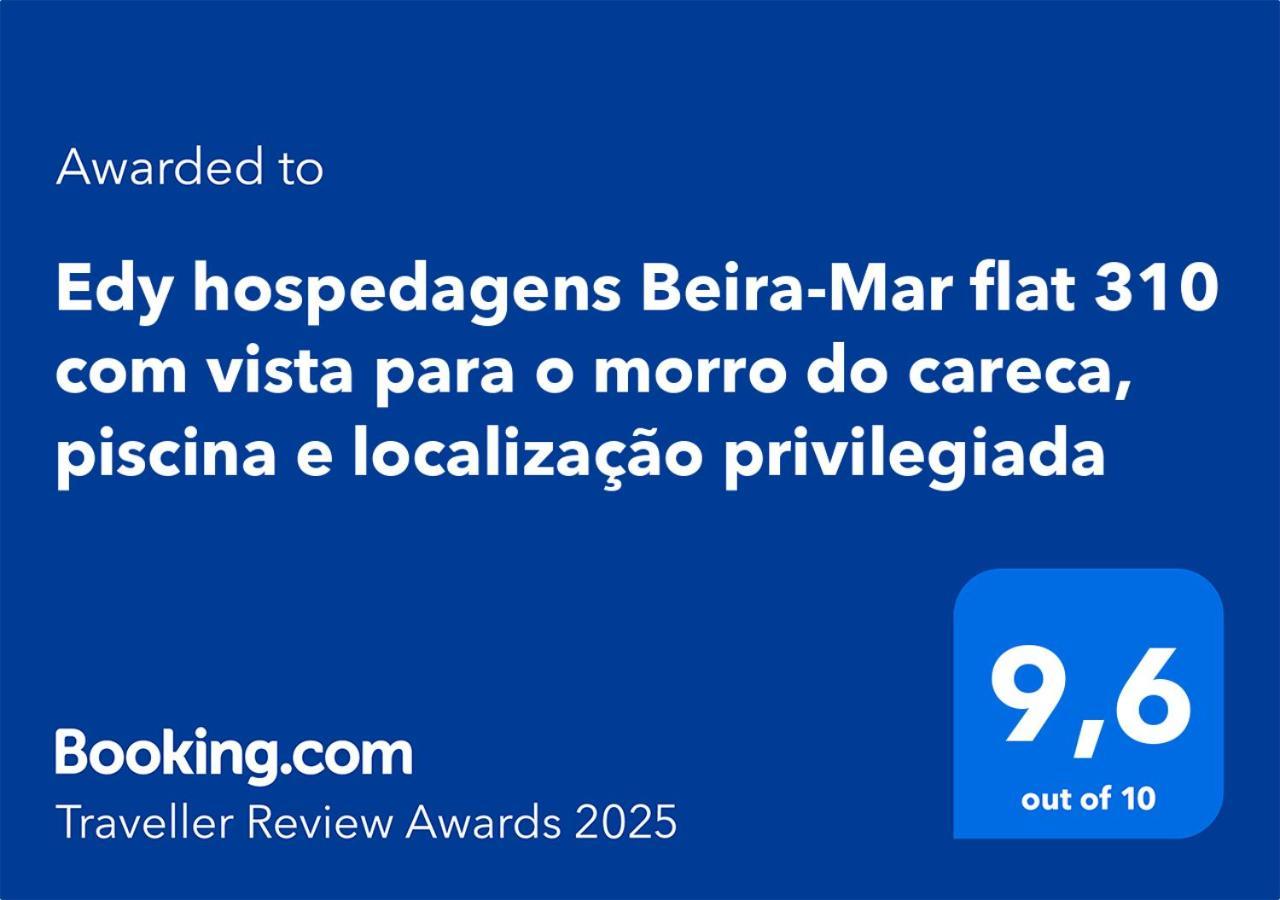 Apartamento Edy Hospedagens Beira-mar Flat 310 Com Vista O Morro Do Careca, Piscina E Localizacao Privilegiada *